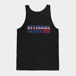 Veterans for Biden 2020 Tank Top